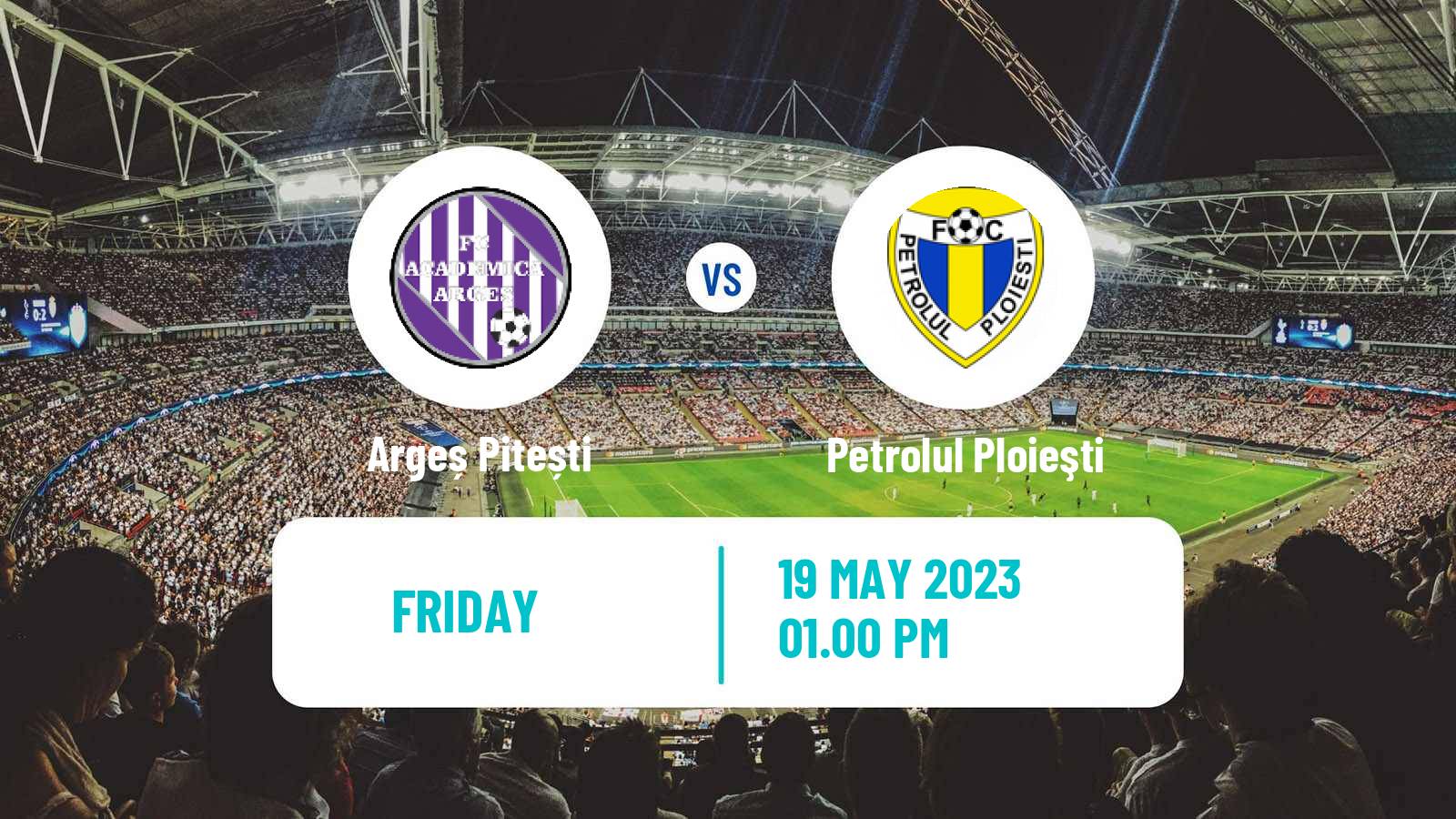Soccer Romanian Liga 1 Argeș Pitești - Petrolul Ploieşti