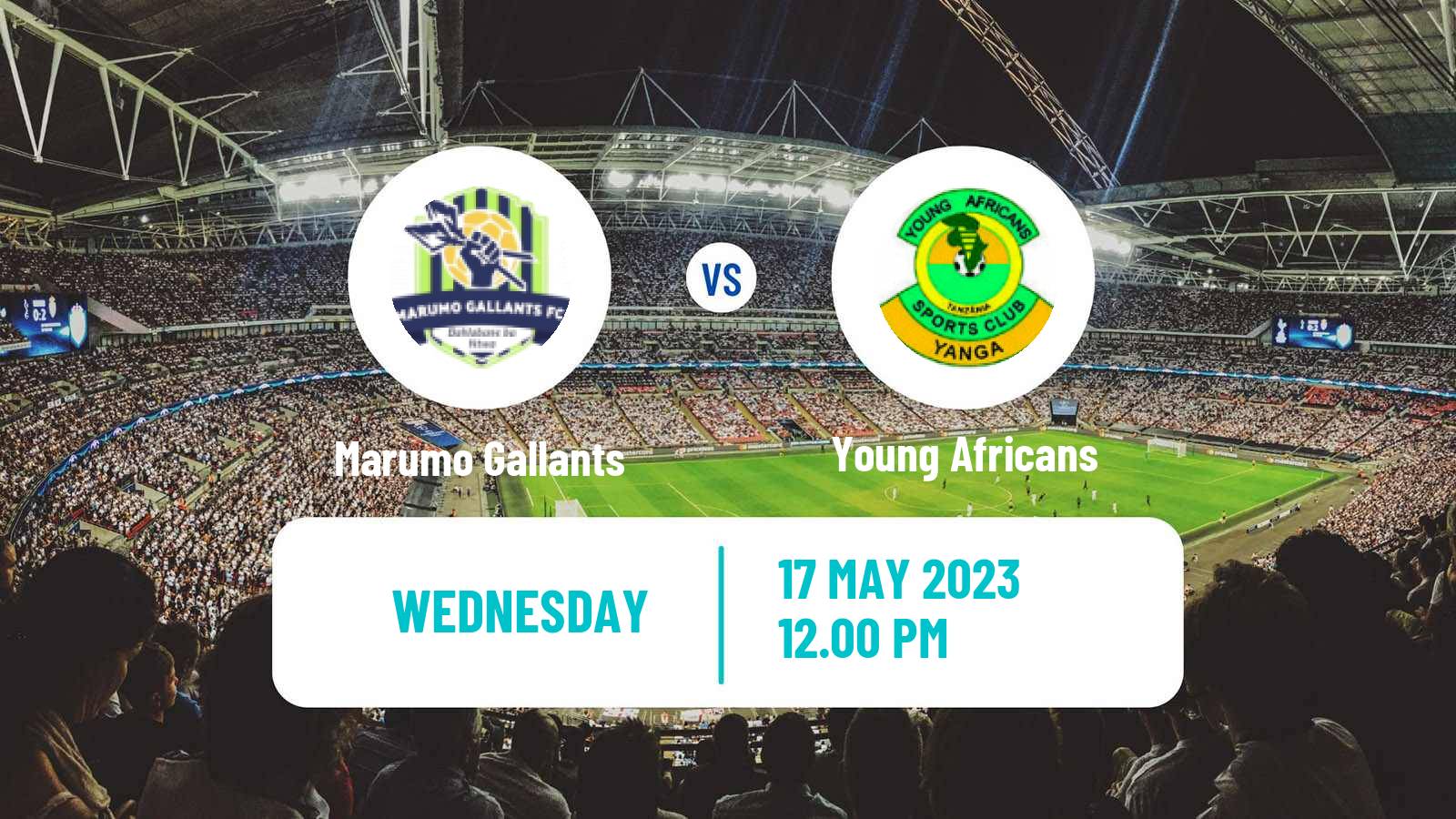 Soccer CAF Confederation Cup Marumo Gallants - Young Africans