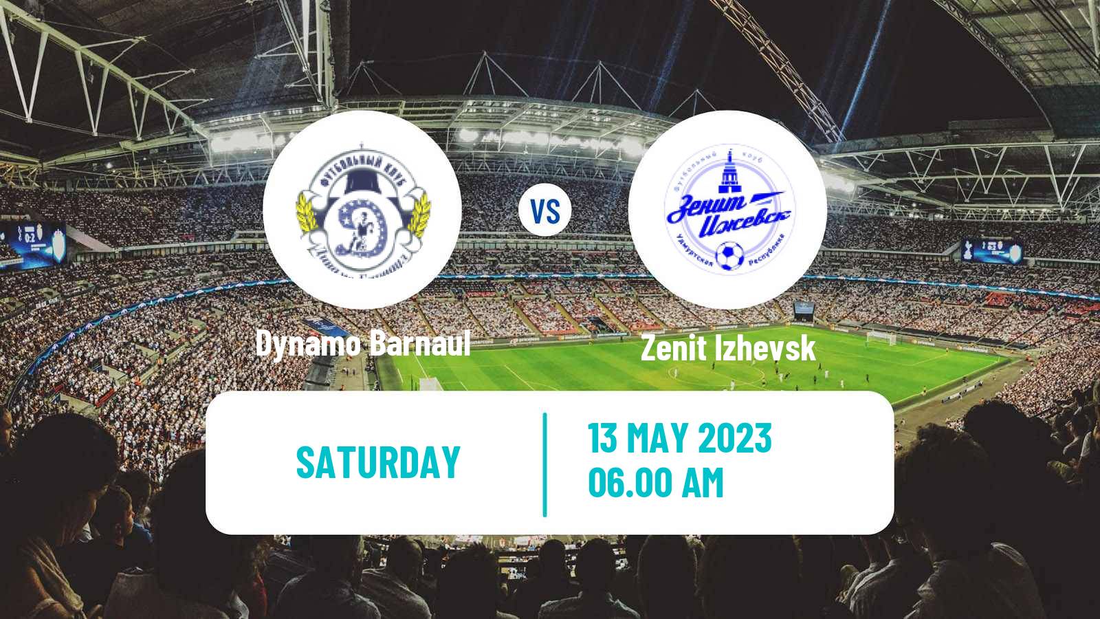 Soccer Russian FNL 2 Group 4 Dynamo Barnaul - Zenit Izhevsk