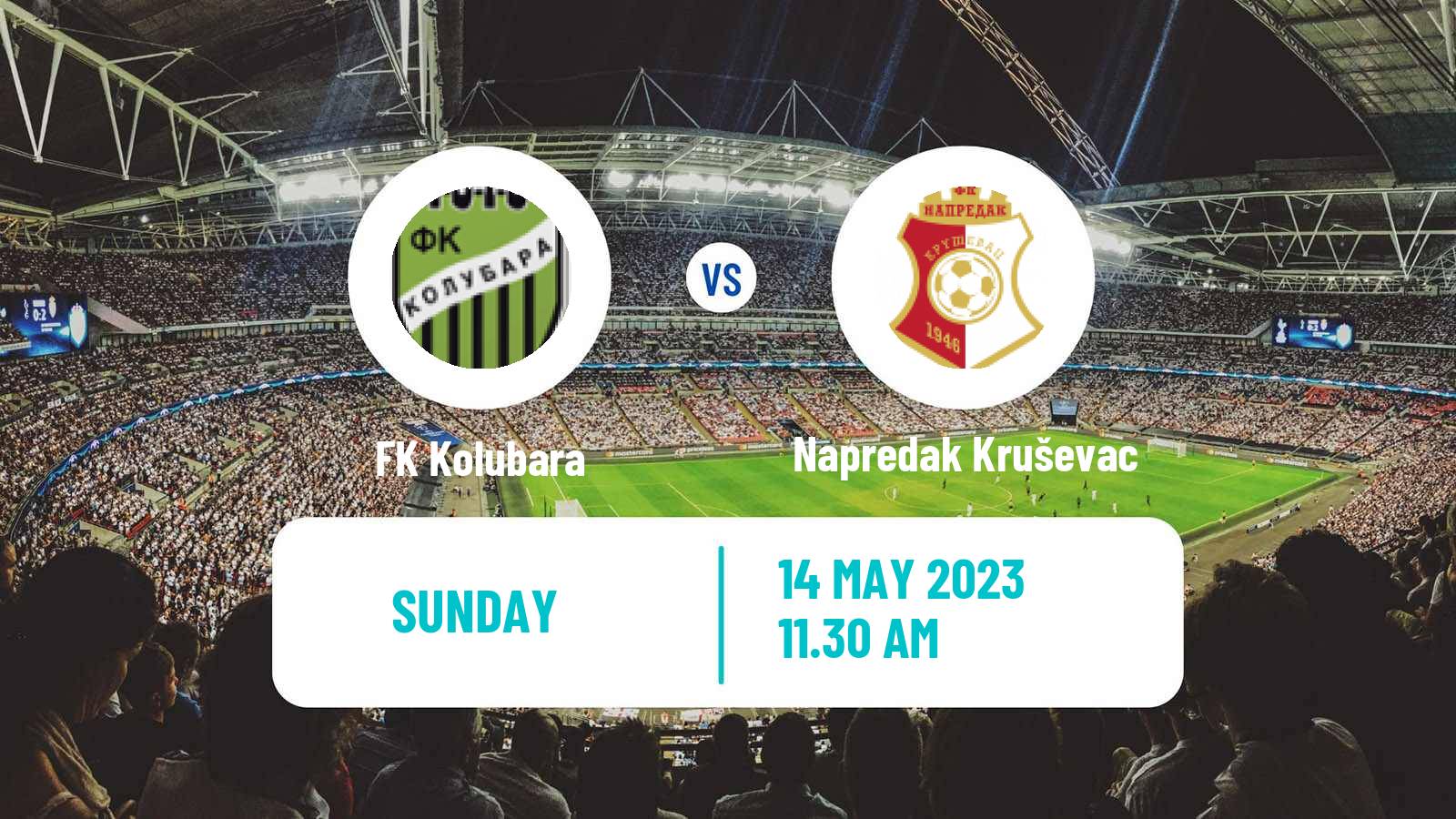 Soccer Serbian Superliga Kolubara - Napredak Kruševac