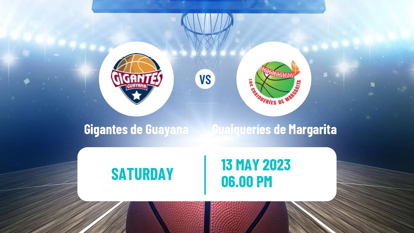 Basketball Venezuelan Superliga Basketball Gigantes de Guayana - Guaiqueríes de Margarita