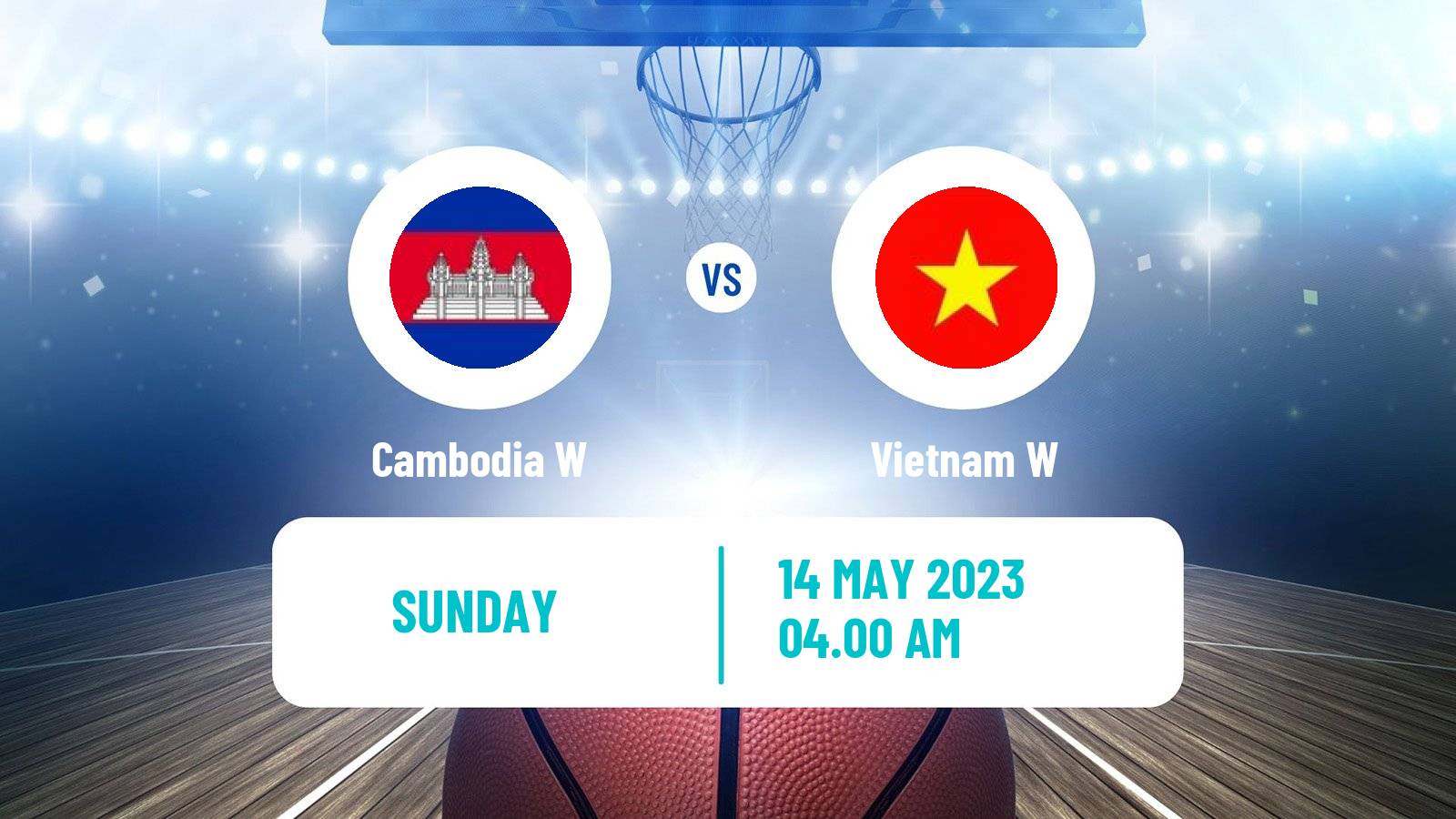 Basketball Southeast Asian Games Basketball Women Cambodia W - Vietnam W