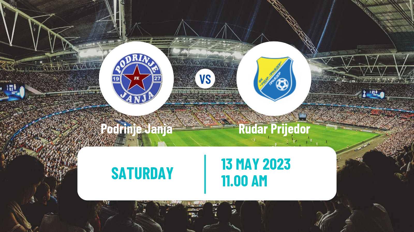Soccer Bosnian Prva Liga RS Podrinje Janja - Rudar Prijedor