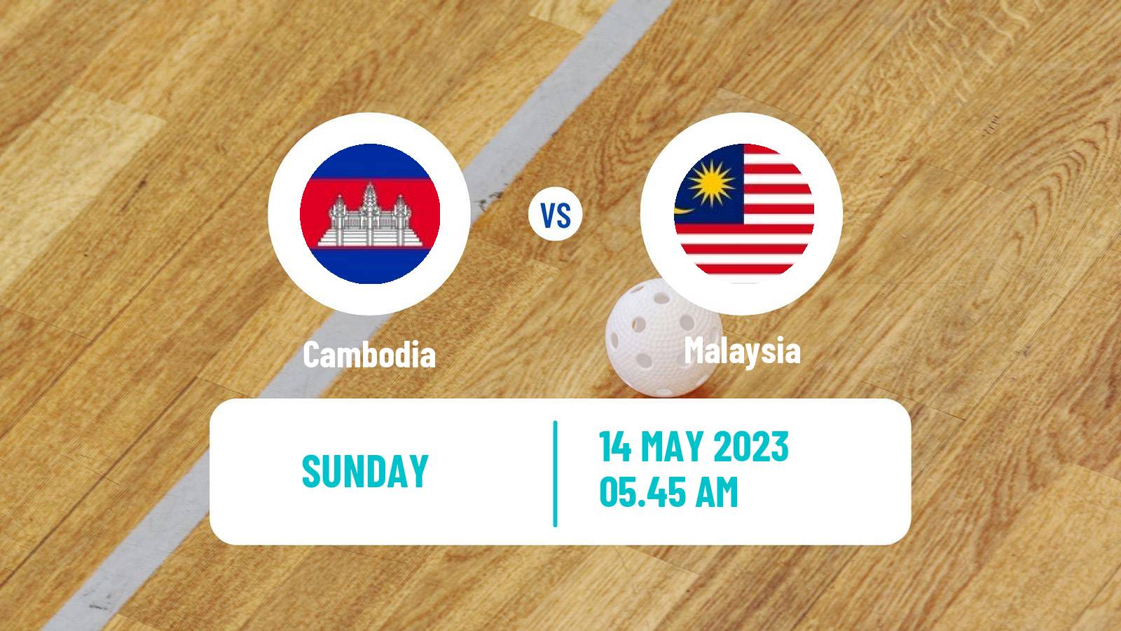 Floorball Southeast Asian Games Floorball Cambodia - Malaysia