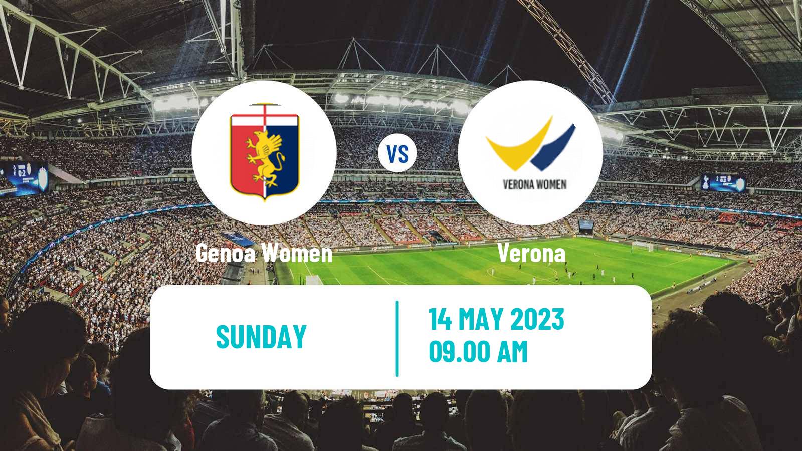 Soccer Italian Serie B Women Genoa - Verona