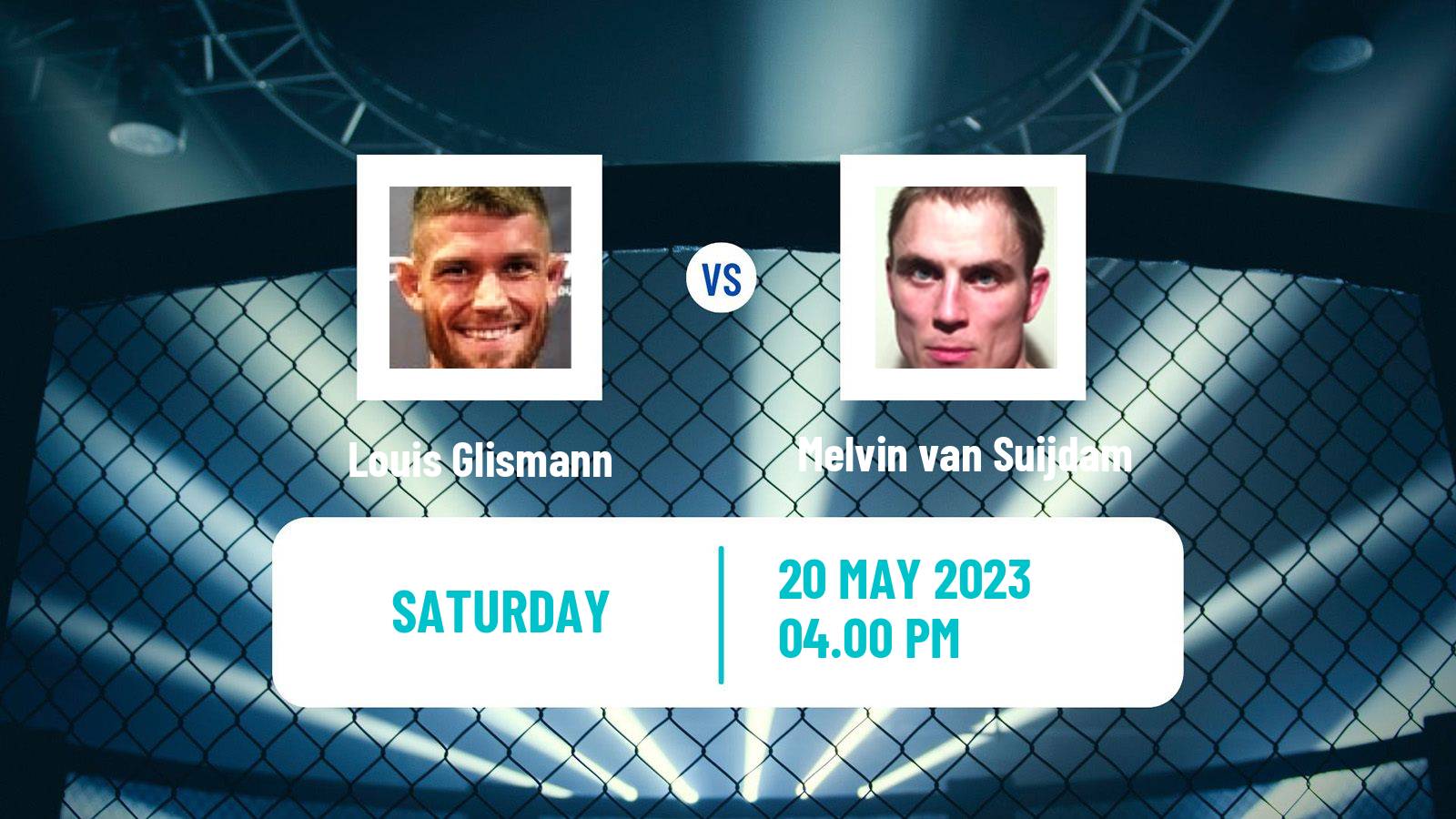 MMA Welterweight Oktagon Gamechanger Men Louis Glismann - Melvin van Suijdam