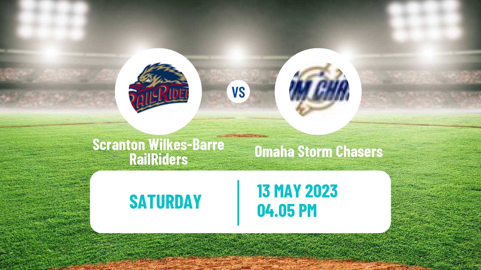 Baseball IL Scranton Wilkes-Barre RailRiders - Omaha Storm Chasers