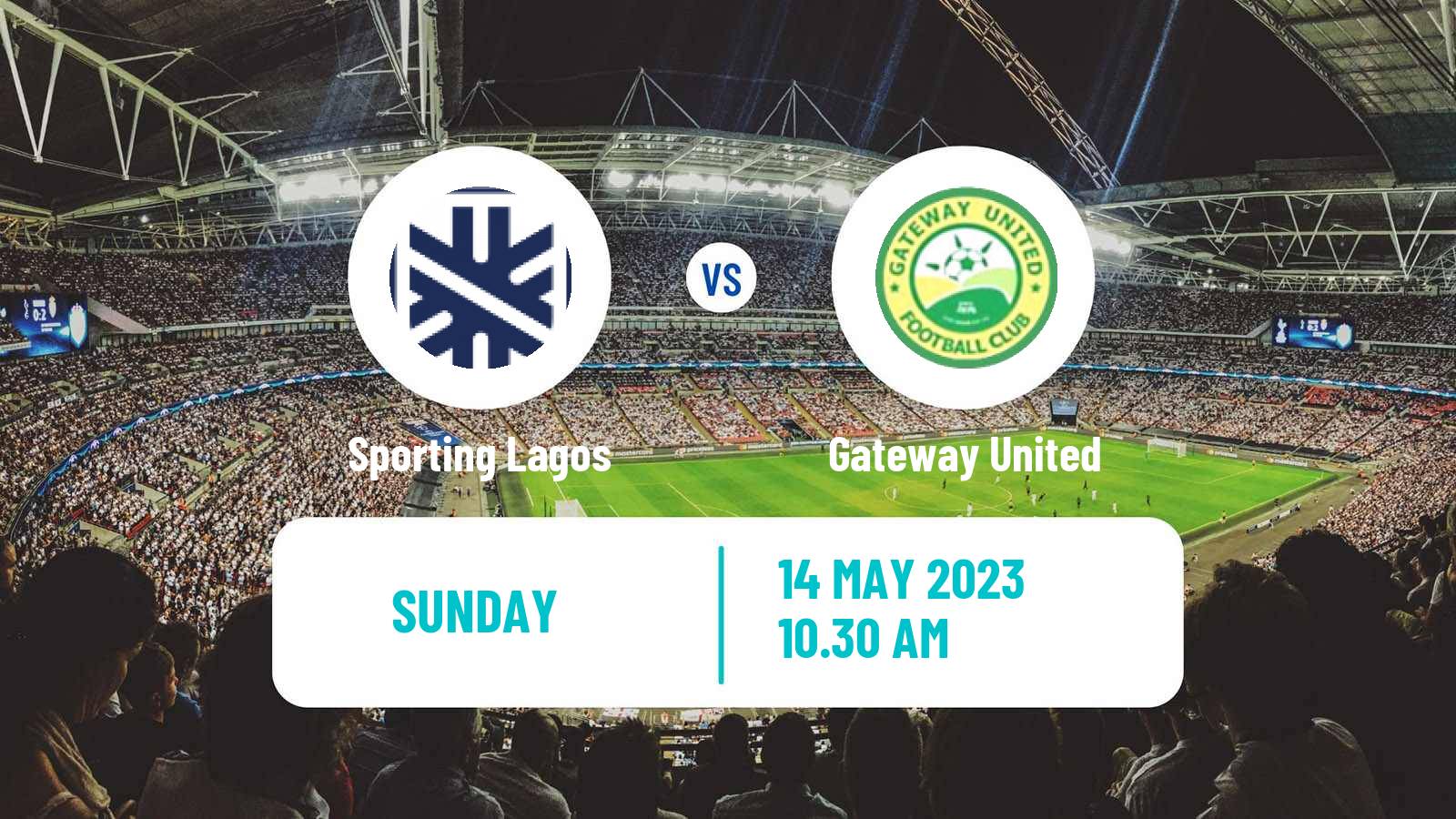 Soccer Nigerian National League Sporting Lagos - Gateway United