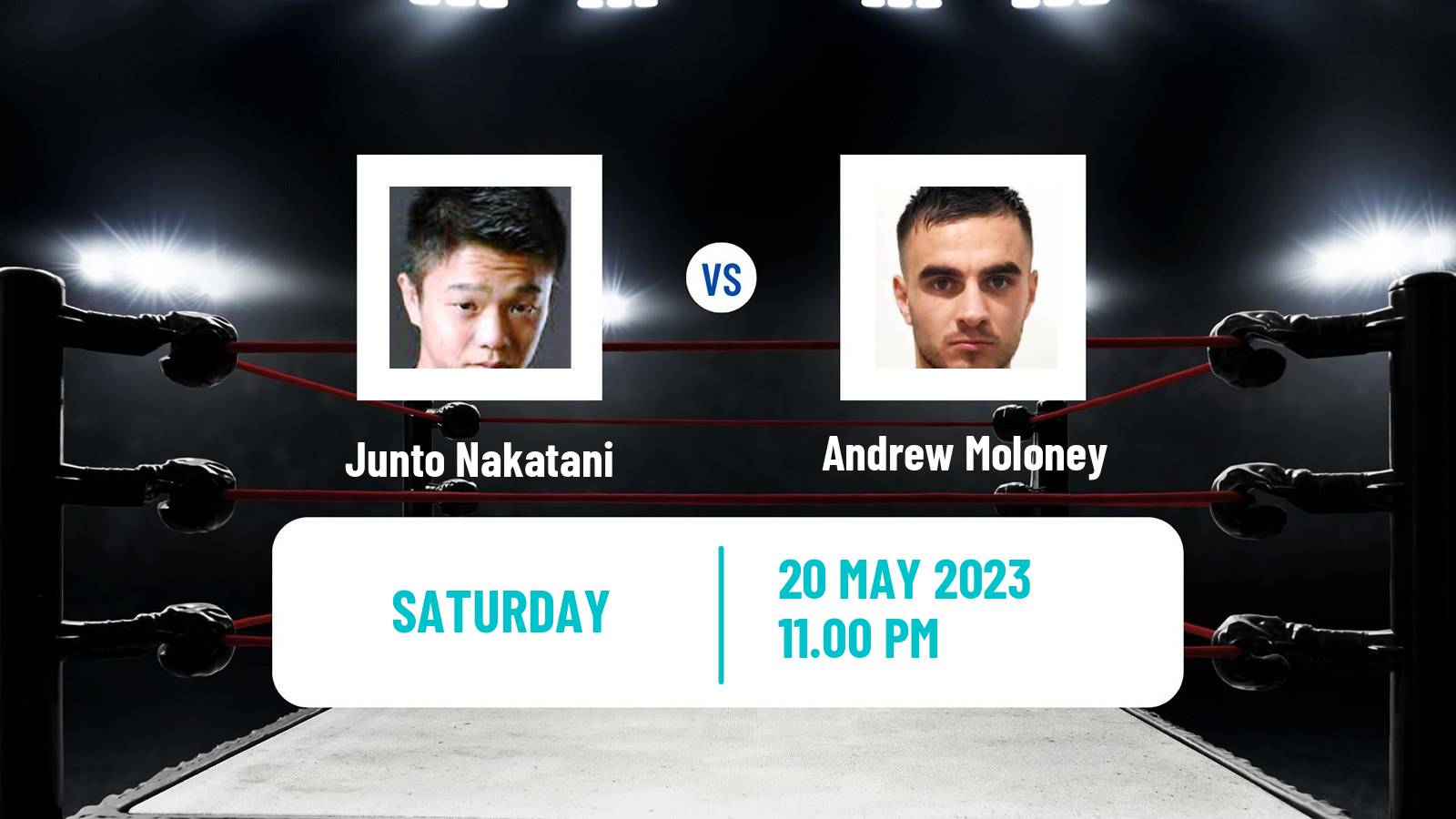 Boxing Super Flyweight WBO Title Men Junto Nakatani - Andrew Moloney