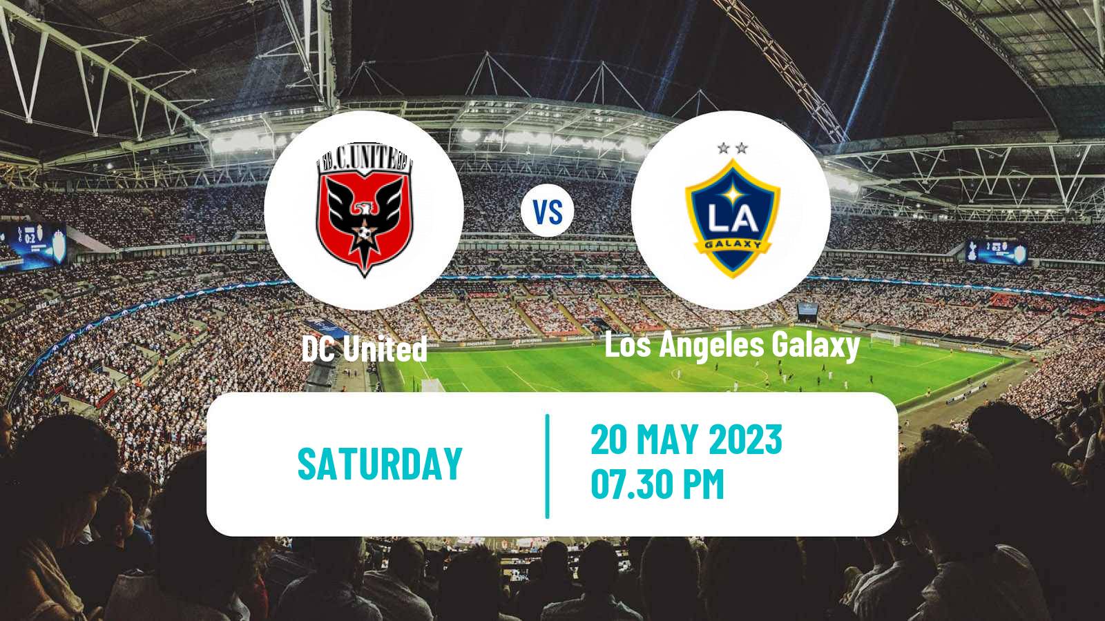Soccer MLS DC United - Los Angeles Galaxy