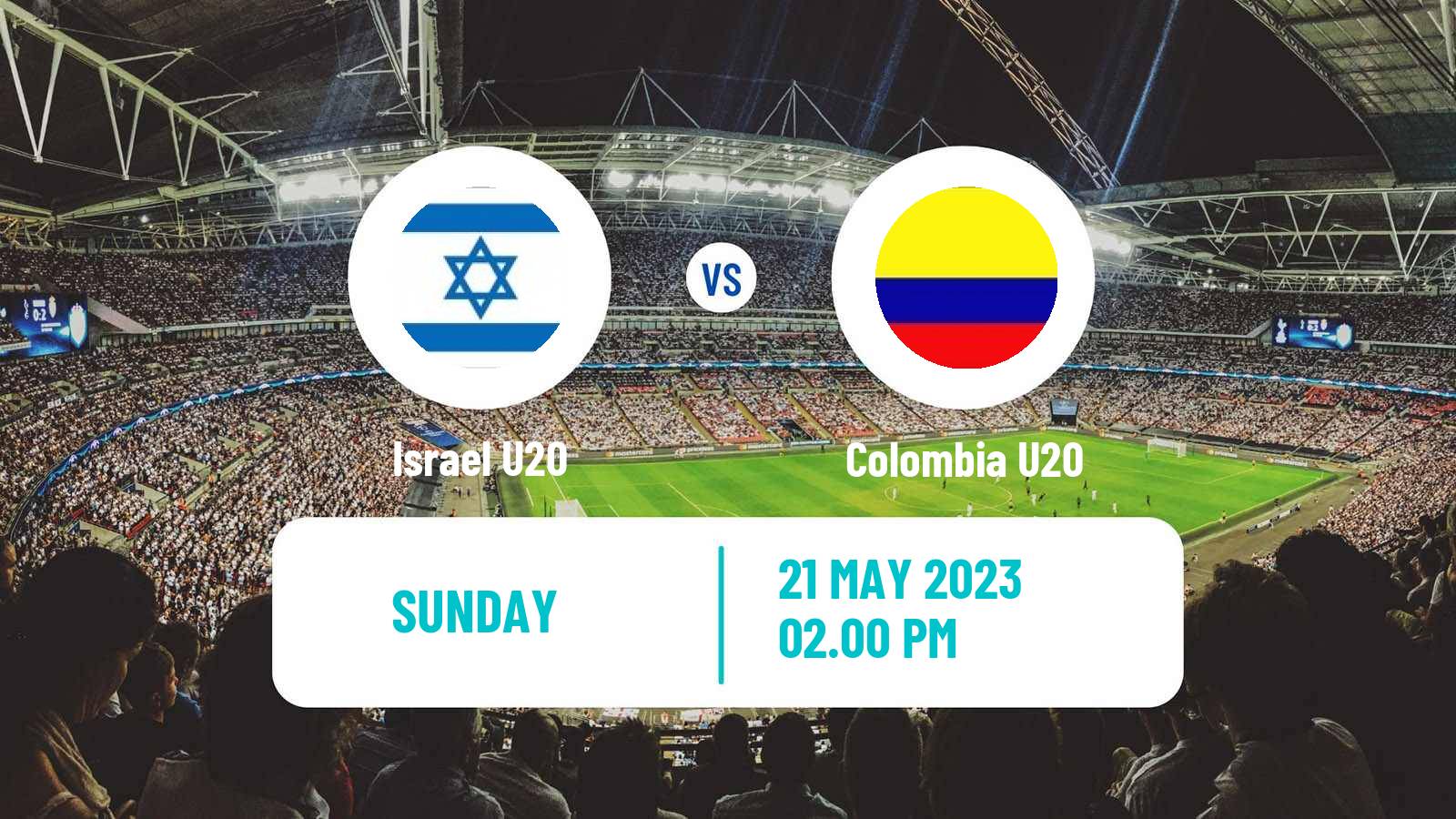 Soccer FIFA World Cup U20 Israel U20 - Colombia U20