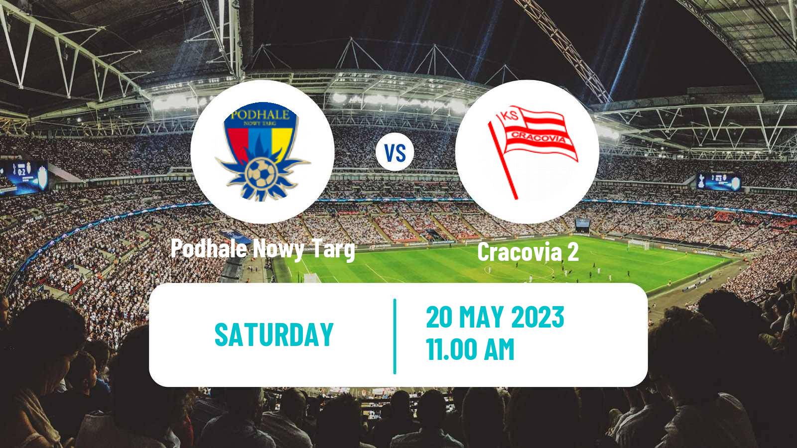 Soccer Polish Division 3 - Group IV Podhale Nowy Targ - Cracovia 2
