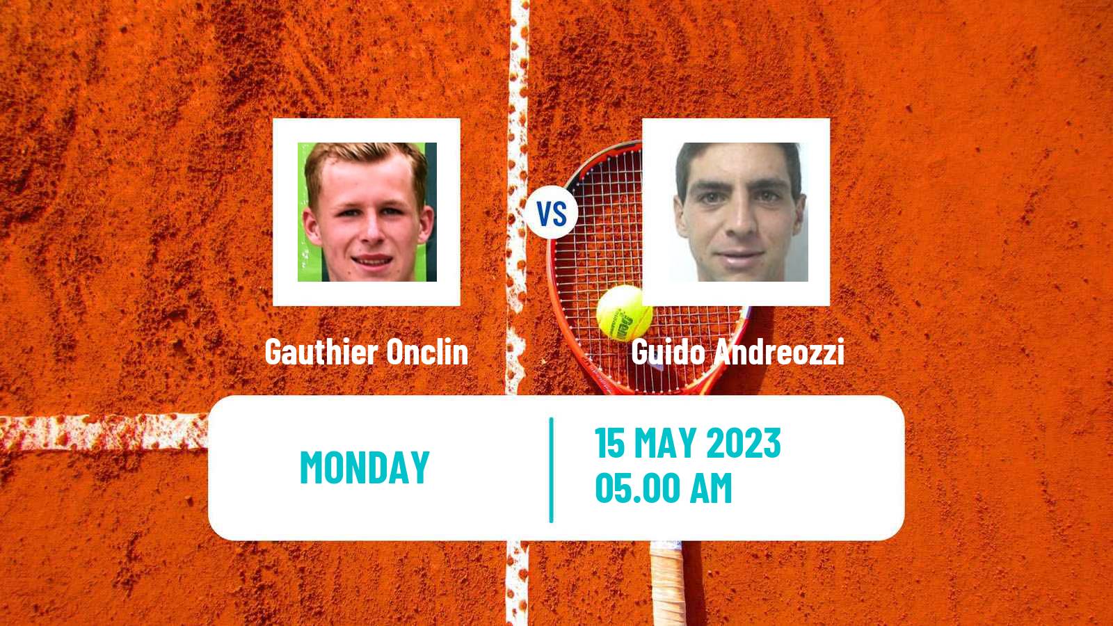 Tennis ATP Challenger Gauthier Onclin - Guido Andreozzi