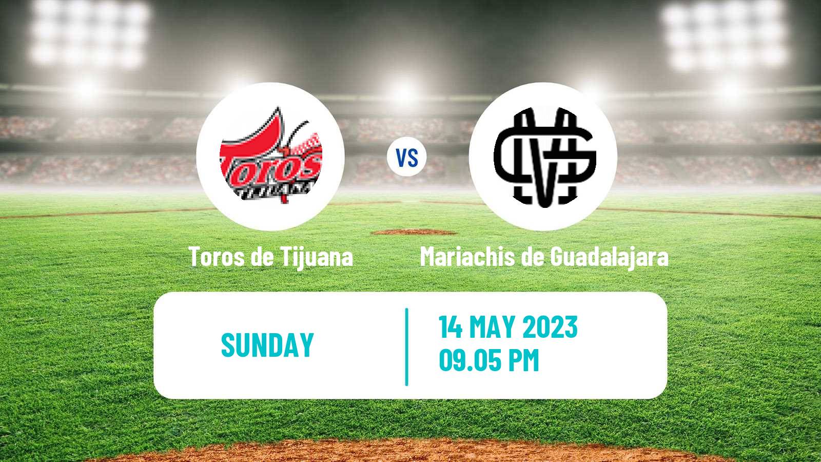 Baseball LMB Toros de Tijuana - Mariachis de Guadalajara