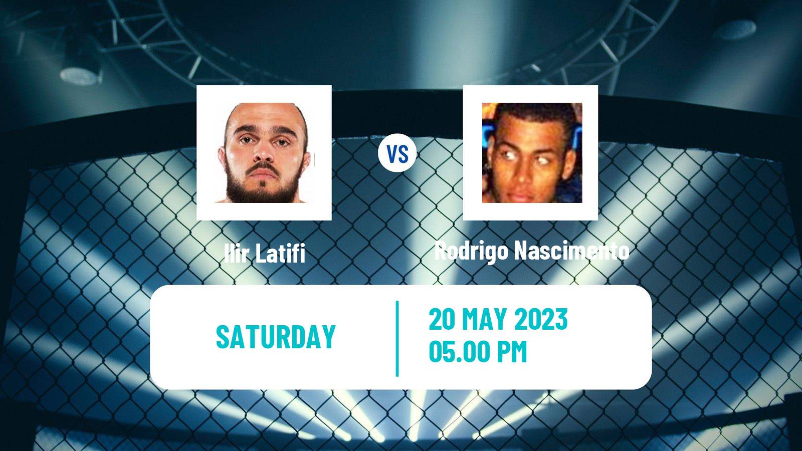 MMA Heavyweight UFC Men Ilir Latifi - Rodrigo Nascimento