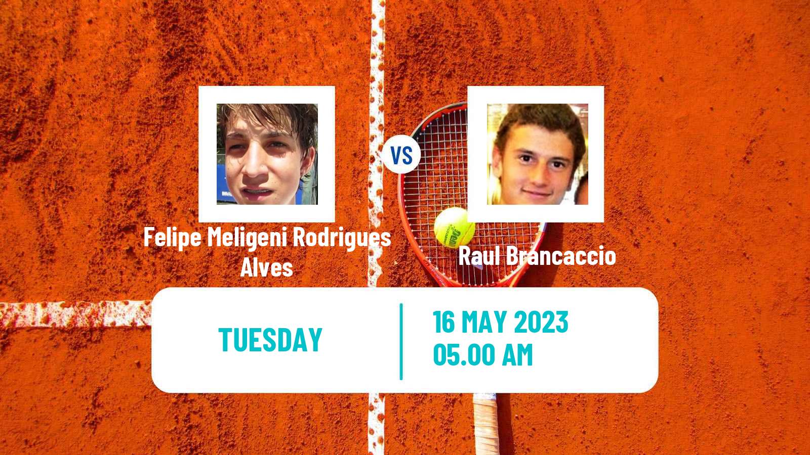 Tennis Oeiras 4 Challenger Men Felipe Meligeni Rodrigues Alves - Raul Brancaccio