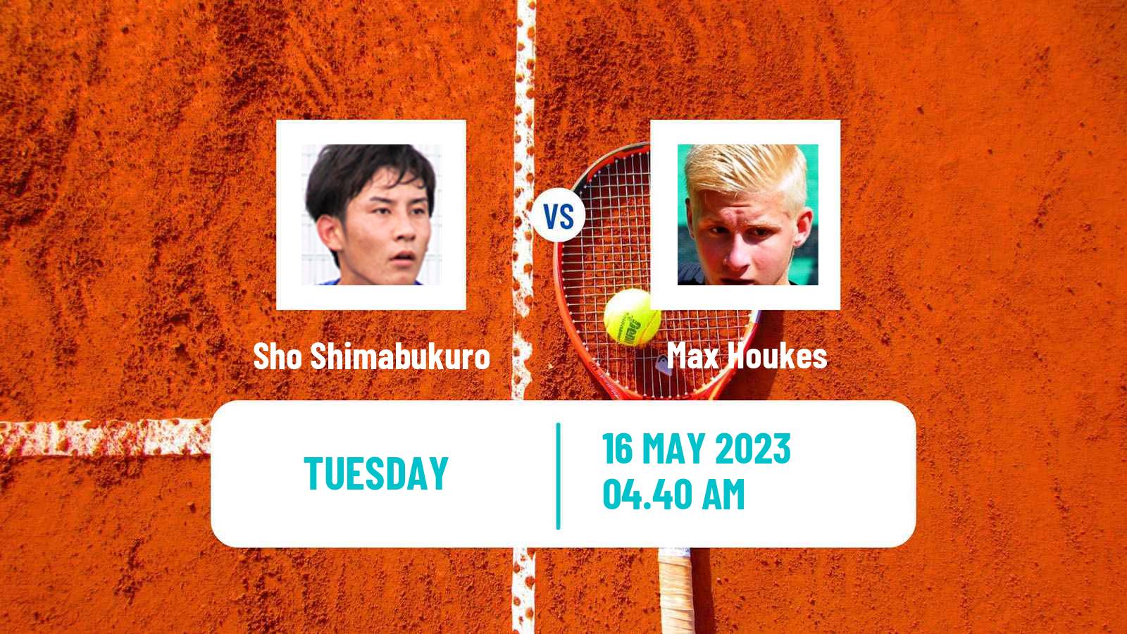 Tennis Tunis Challenger Men Sho Shimabukuro - Max Houkes