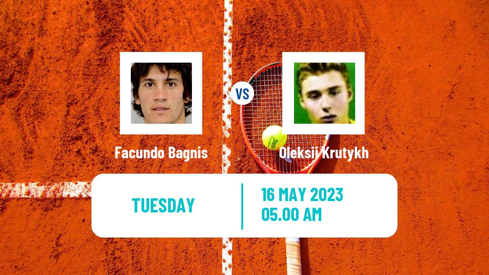 Tennis Oeiras 4 Challenger Men Facundo Bagnis - Oleksii Krutykh