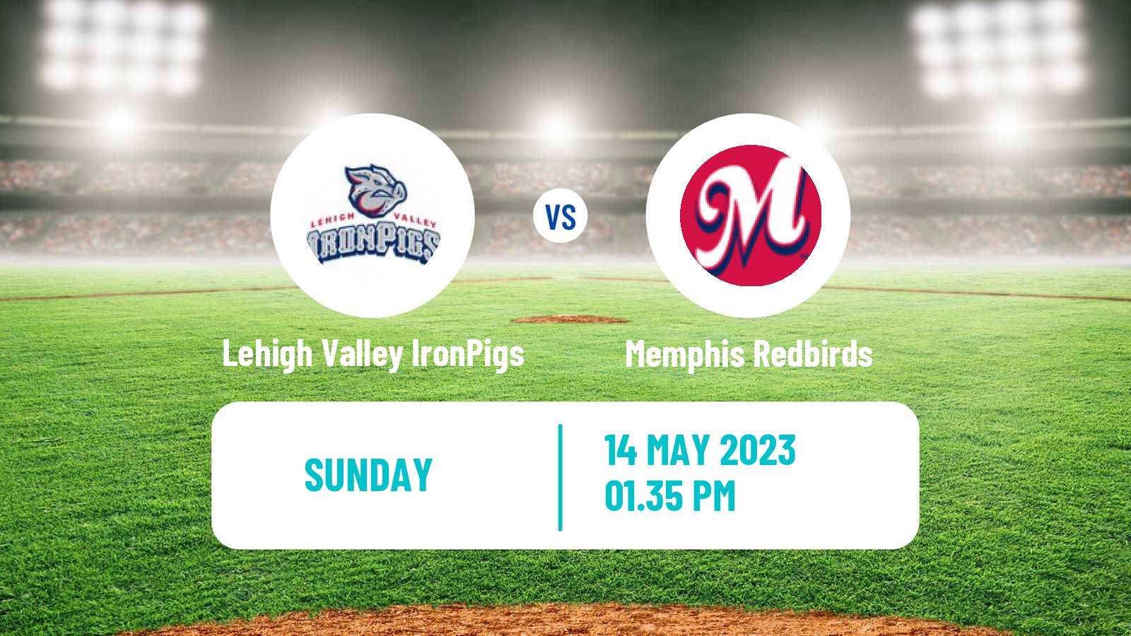 Baseball IL Lehigh Valley IronPigs - Memphis Redbirds