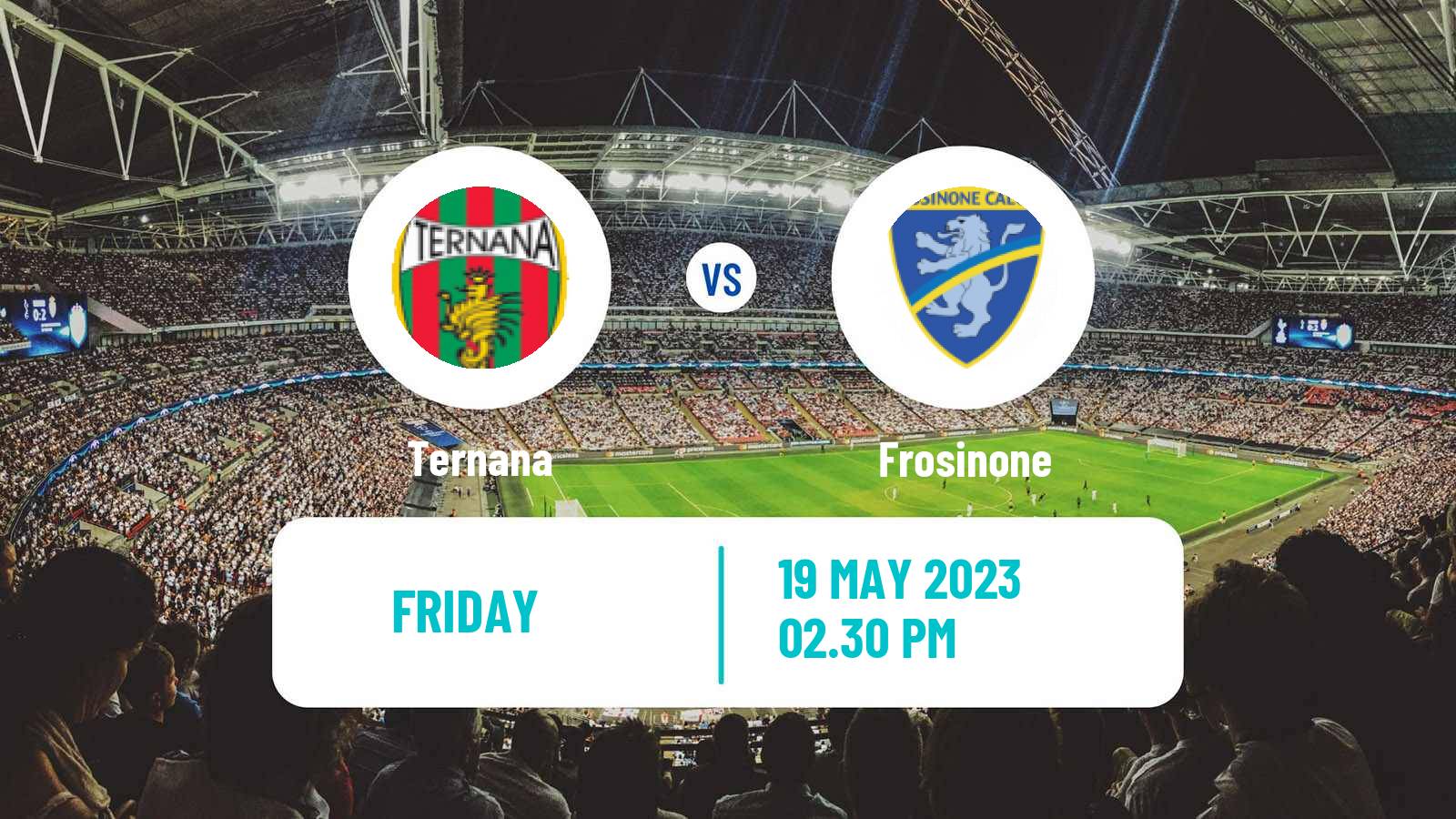 Soccer Italian Serie B Ternana - Frosinone