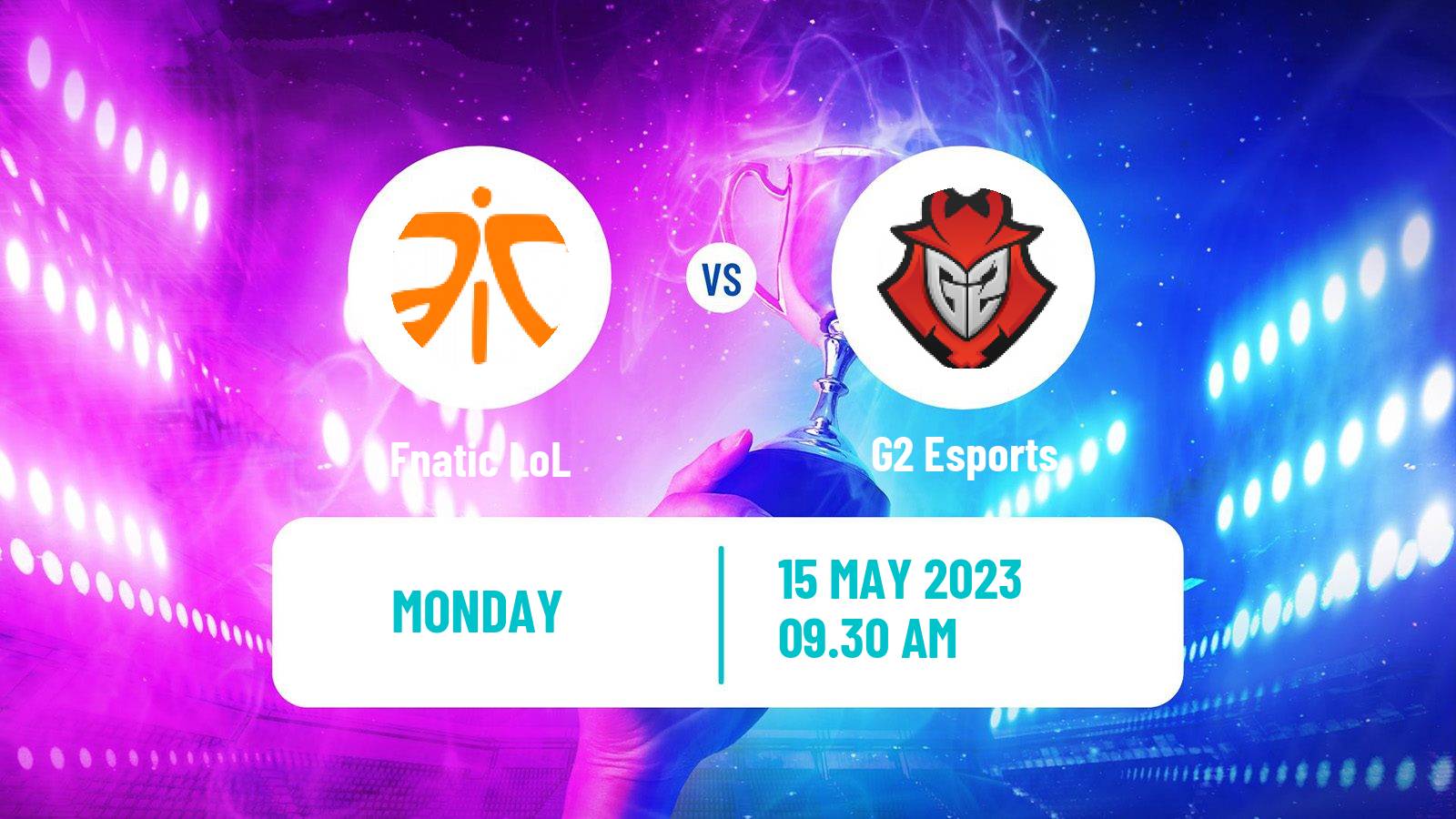 Esports eSports Fnatic - G2 Esports