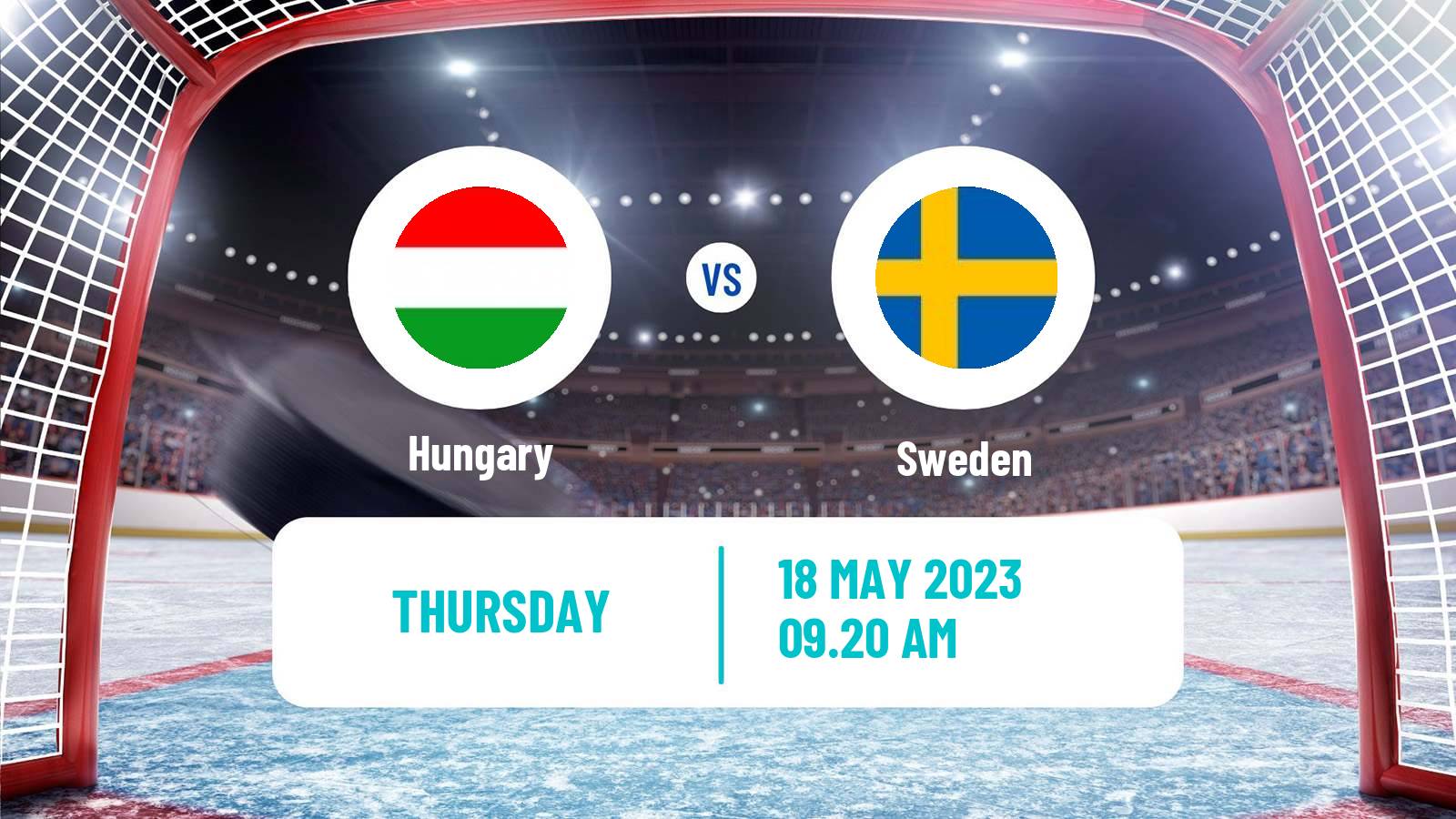 Hockey IIHF World Championship Hungary - Sweden