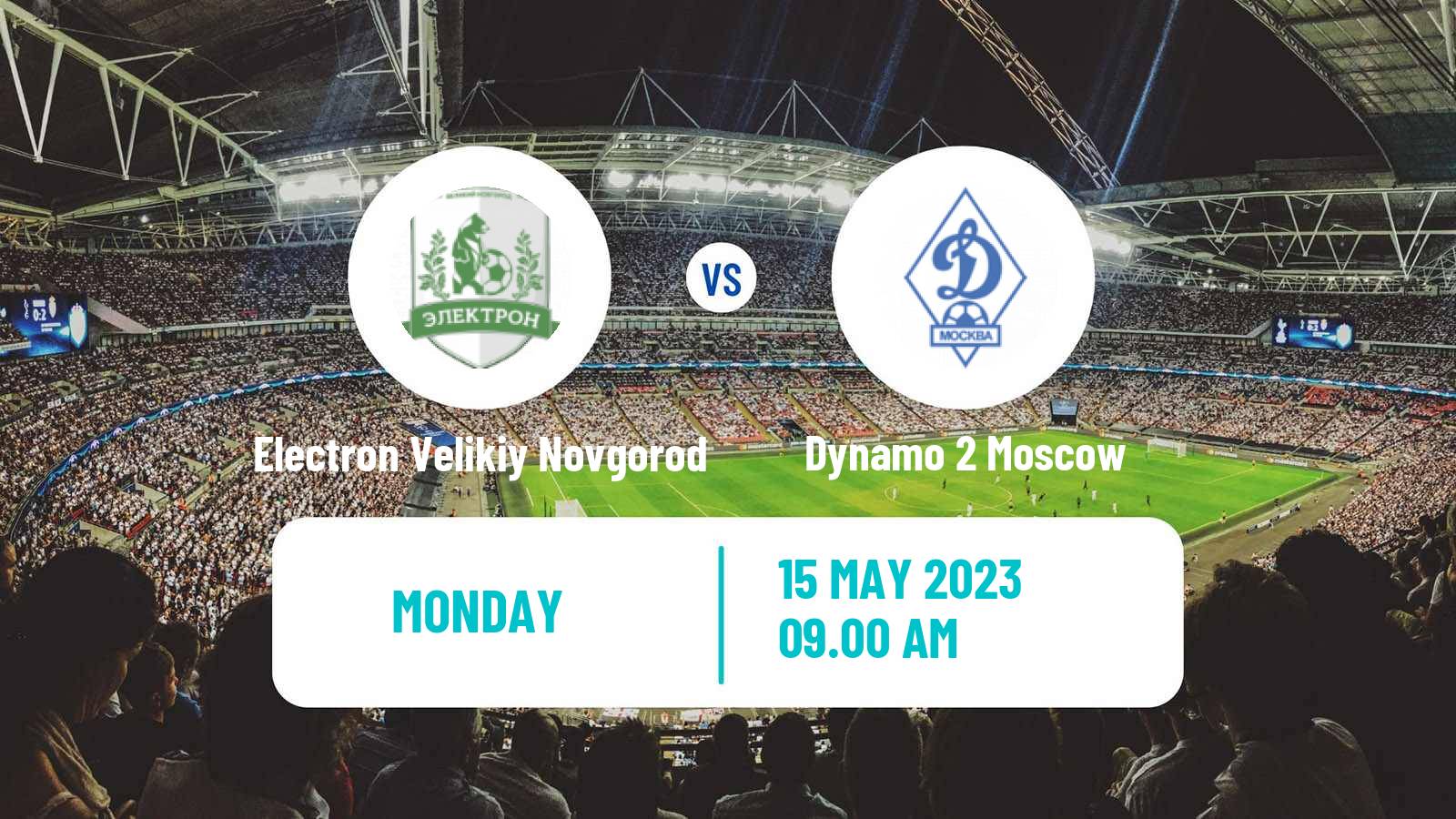 Soccer Russian FNL 2 Group 2 Electron Velikiy Novgorod - Dynamo 2 Moscow