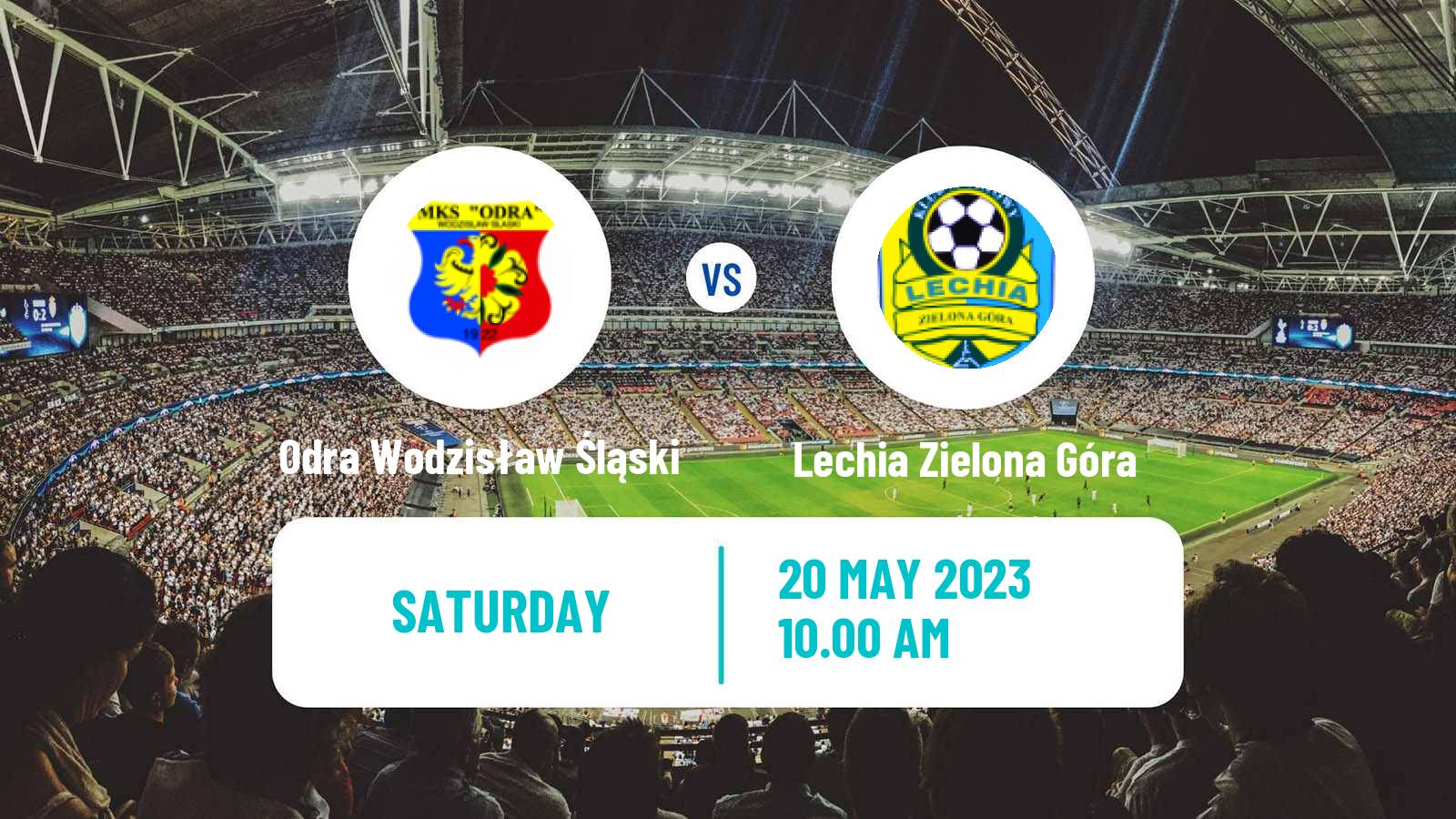 Soccer Polish Division 3 - Group III Odra Wodzisław Śląski - Lechia Zielona Góra