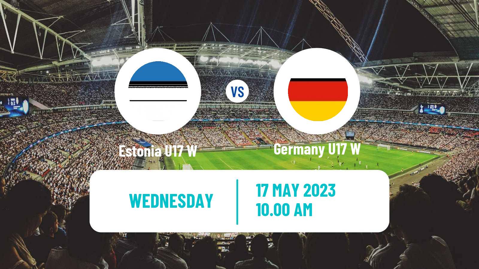 Soccer UEFA Euro U17 Women Estonia U17 W - Germany U17 W