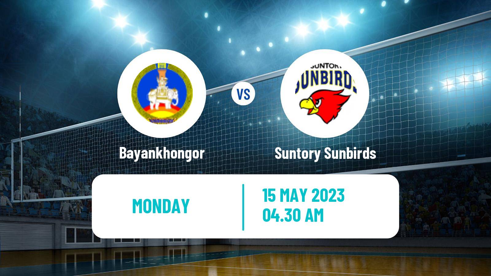 Volleyball Asian Club Championship Volleyball Bayankhongor - Suntory Sunbirds