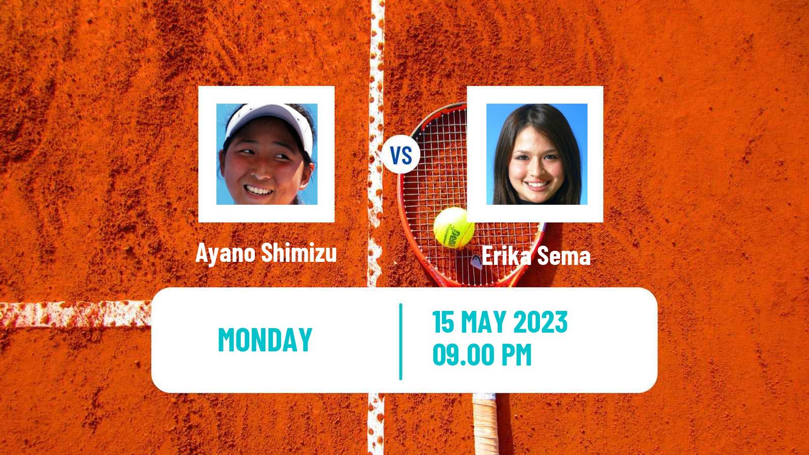 Tennis ITF Tournaments Ayano Shimizu - Erika Sema