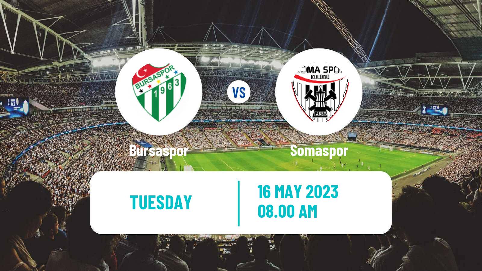 Soccer Turkish Second League White Group Bursaspor - Somaspor