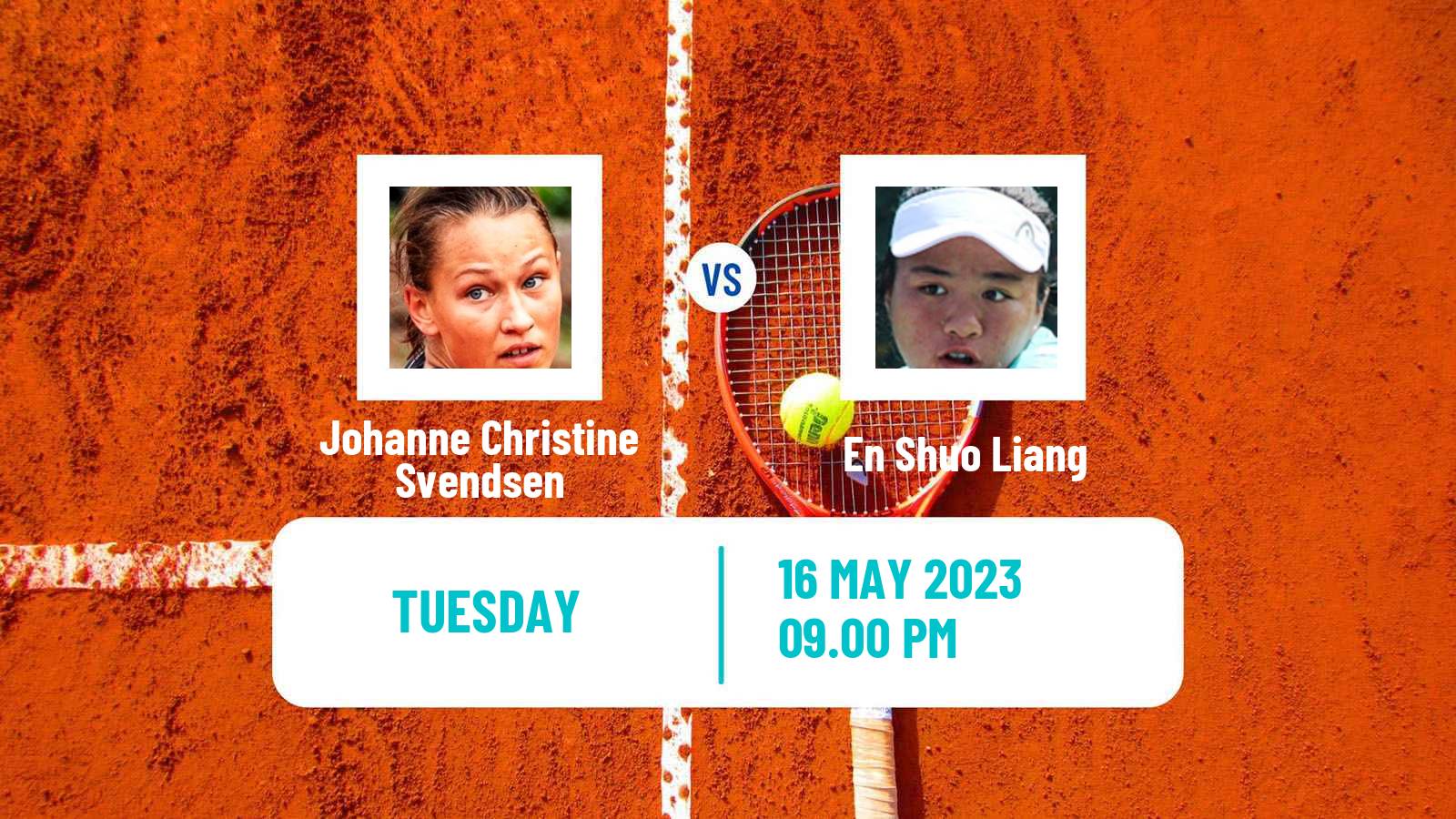 Tennis ITF W60 Kurume Women Johanne Christine Svendsen - En Shuo Liang