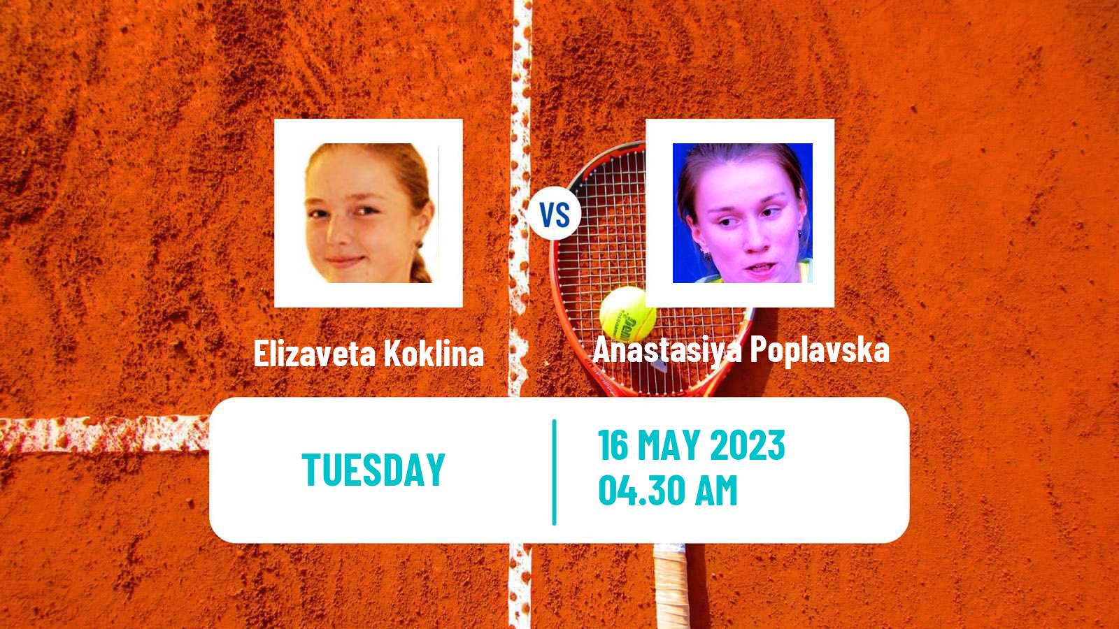 Tennis ITF W25 Kachreti 2 Women Elizaveta Koklina - Anastasiya Poplavska