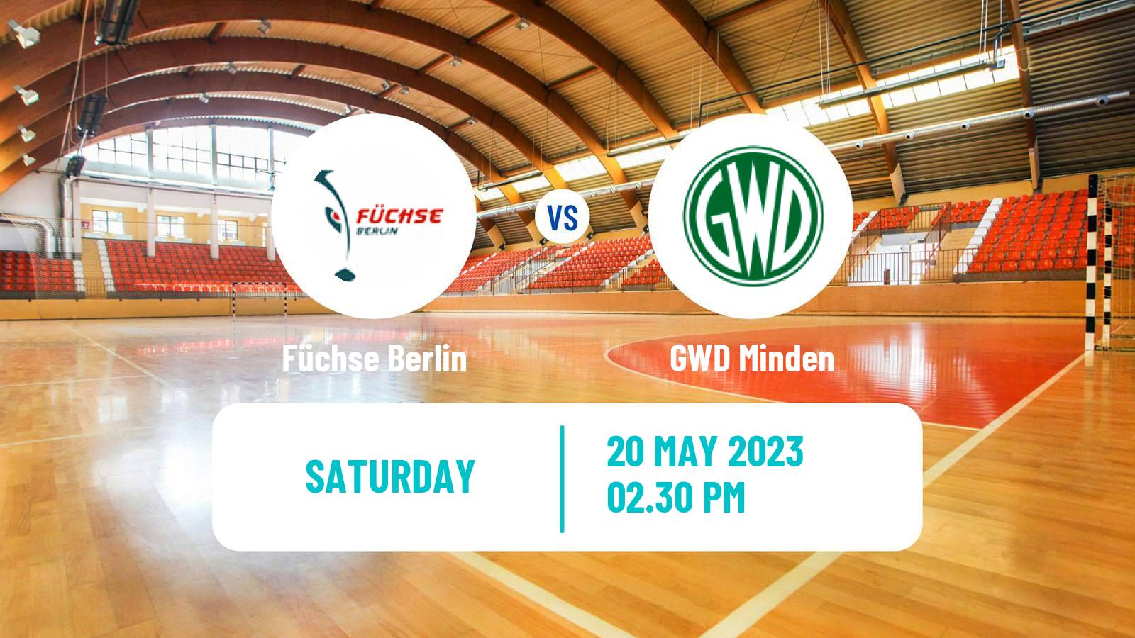 Handball German Bundesliga Handball Füchse Berlin - GWD Minden