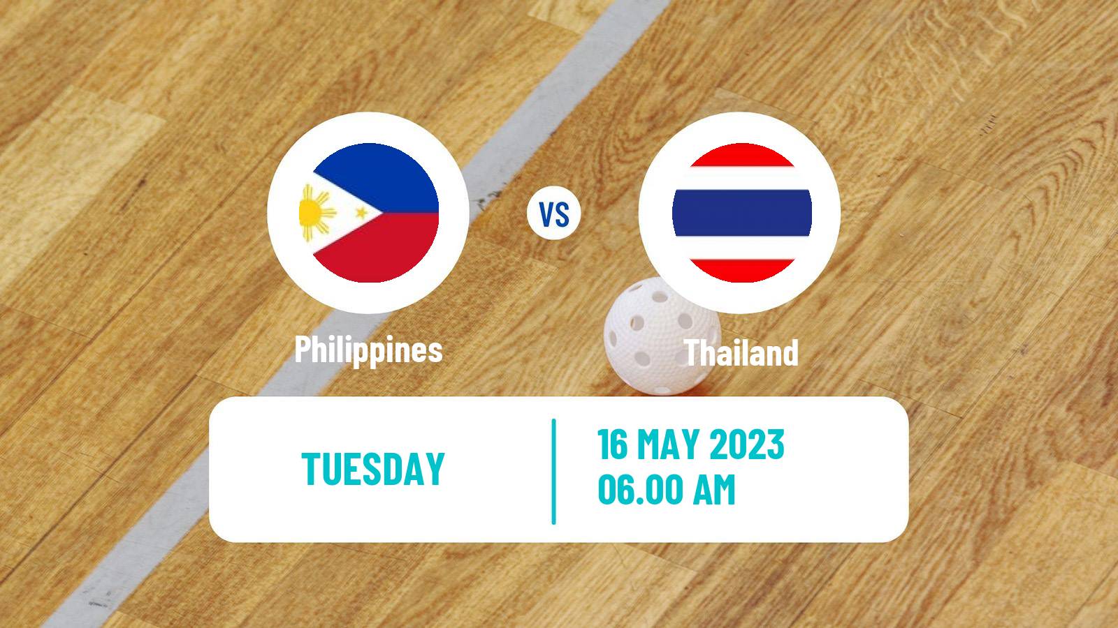 Floorball Southeast Asian Games Floorball Philippines - Thailand