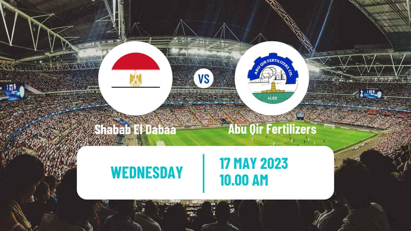 Soccer Egyptian Division 2 - Group C Shabab El Dabaa - Abu Qir Fertilizers