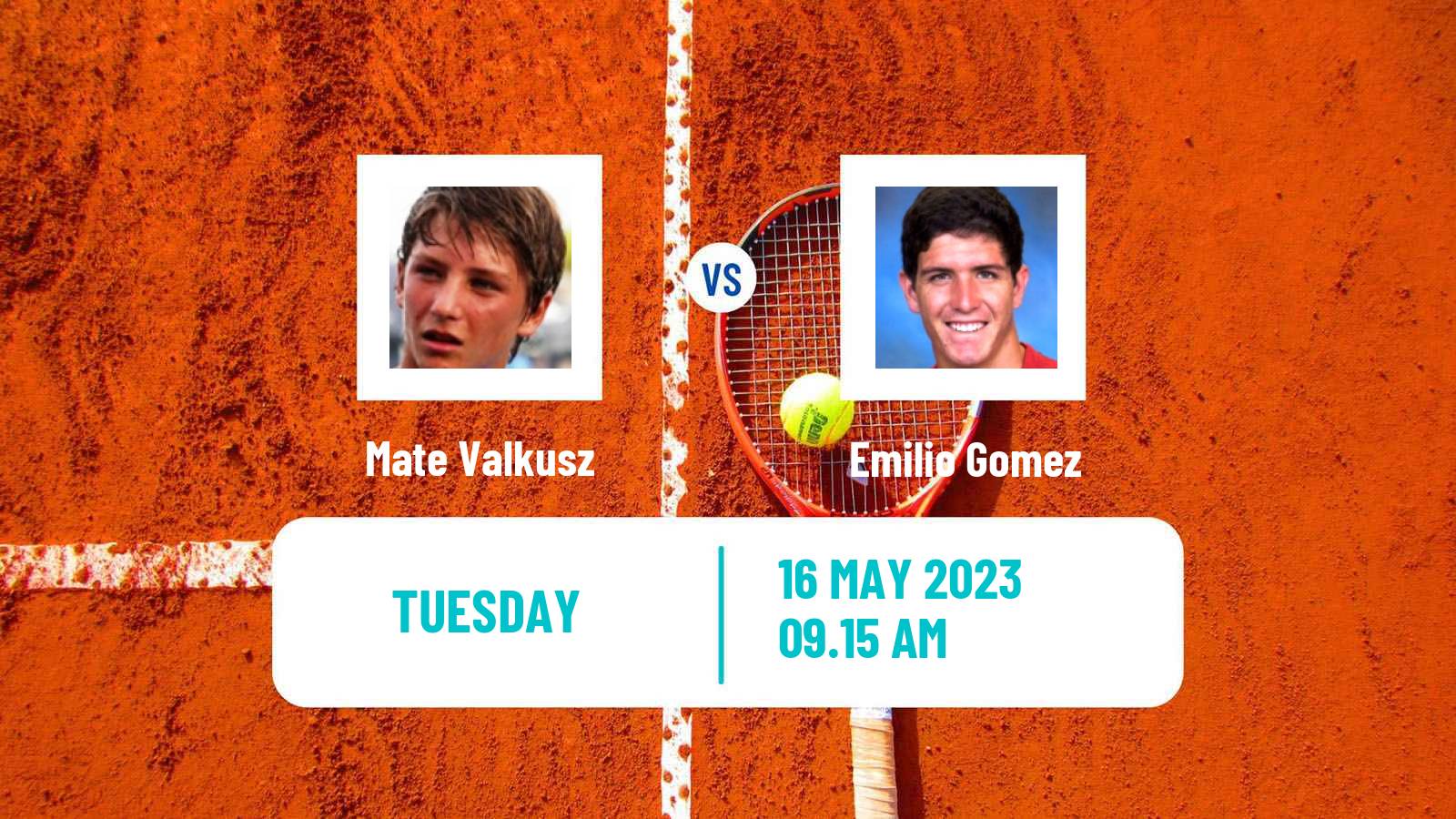 Tennis Oeiras 4 Challenger Men Mate Valkusz - Emilio Gomez