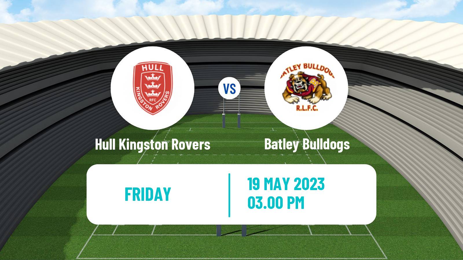 Rugby league Challenge Cup Rugby League Hull Kingston Rovers - Batley Bulldogs