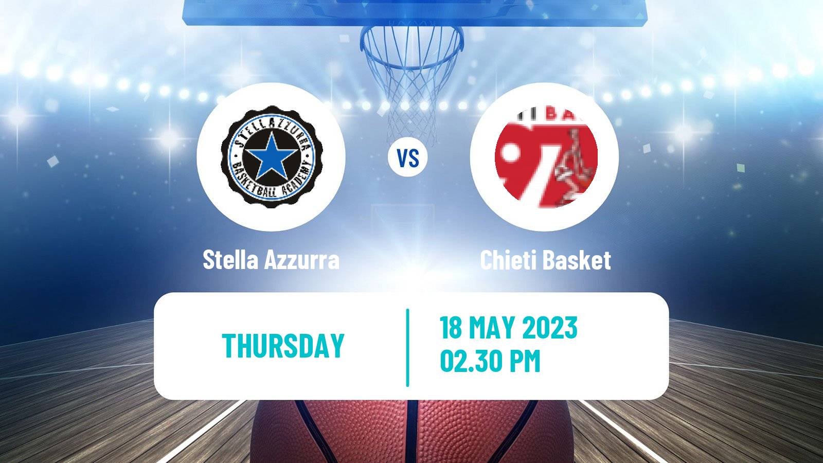 Basketball Italian Serie A2 Basketball Stella Azzurra - Chieti Basket