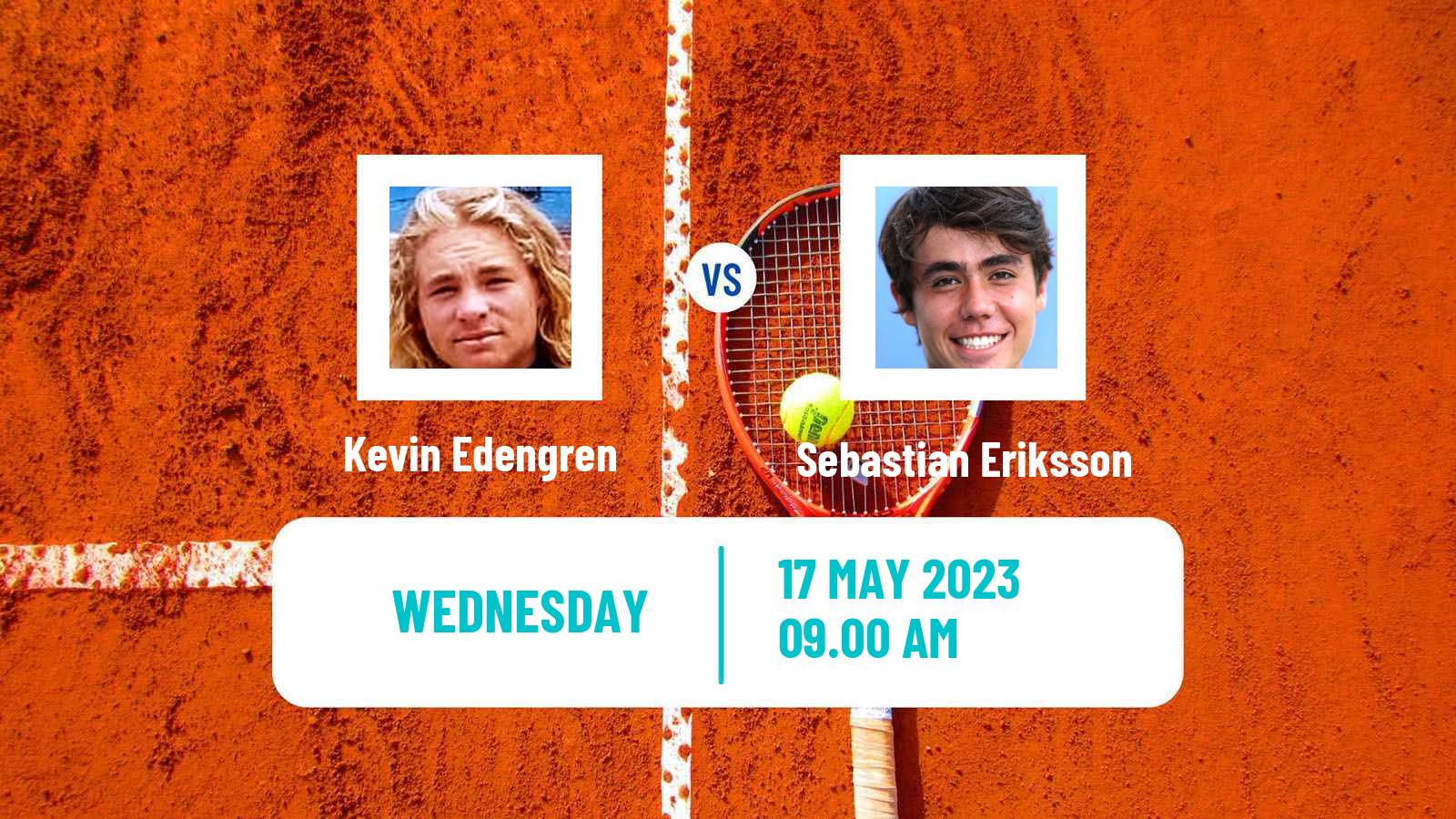 Tennis ITF M15 Kalmar Men Kevin Edengren - Sebastian Eriksson