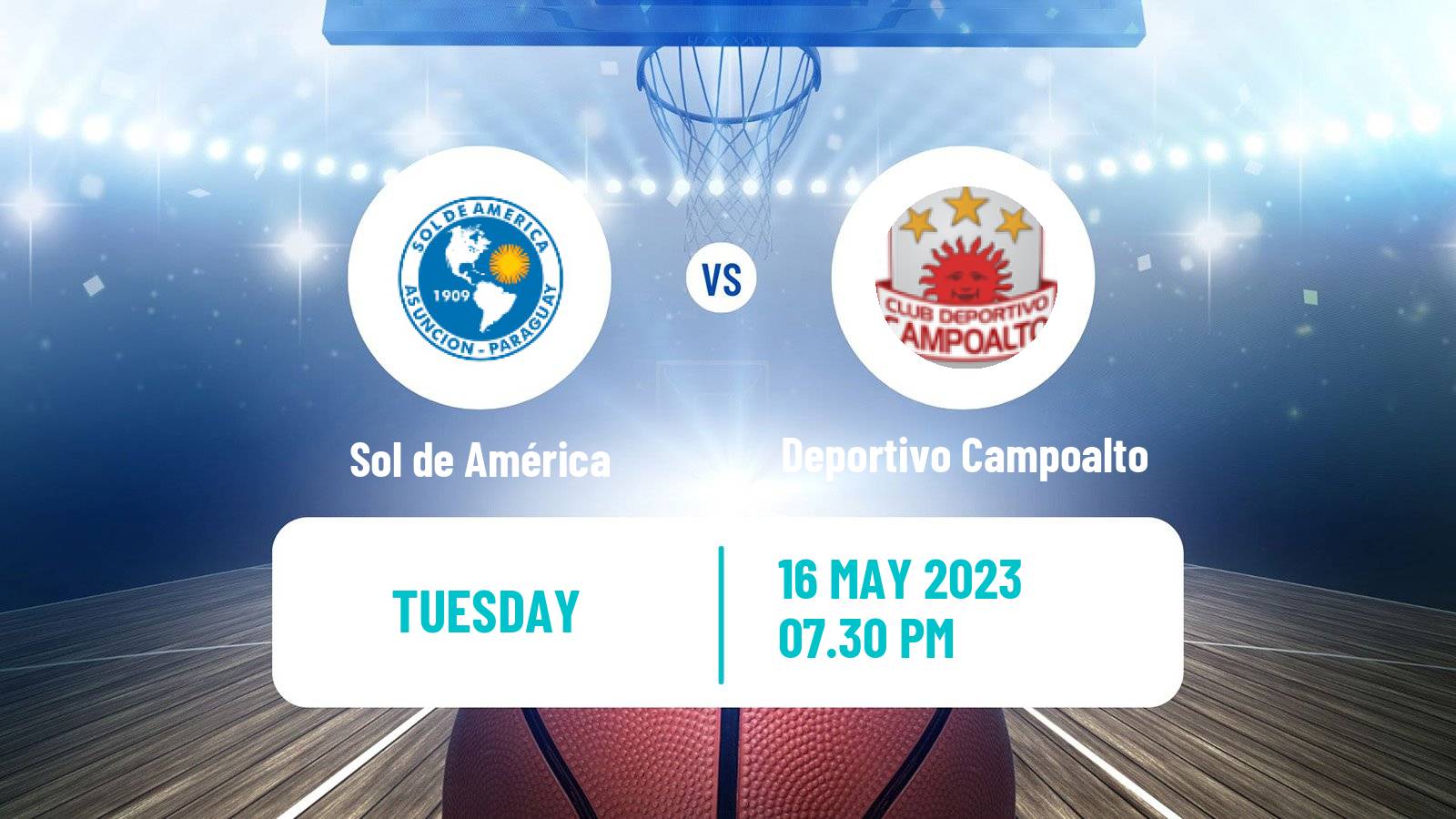 Basketball Paraguayan LNB Basketball Sol de América - Deportivo Campoalto