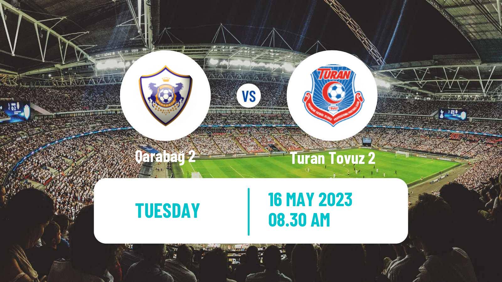 Soccer Azerbaijan First Division Qarabağ 2 - Turan Tovuz 2
