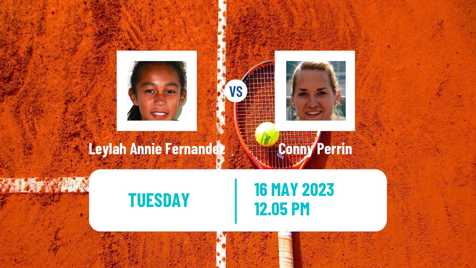 Tennis ITF W100 Madrid Women Leylah Annie Fernandez - Conny Perrin
