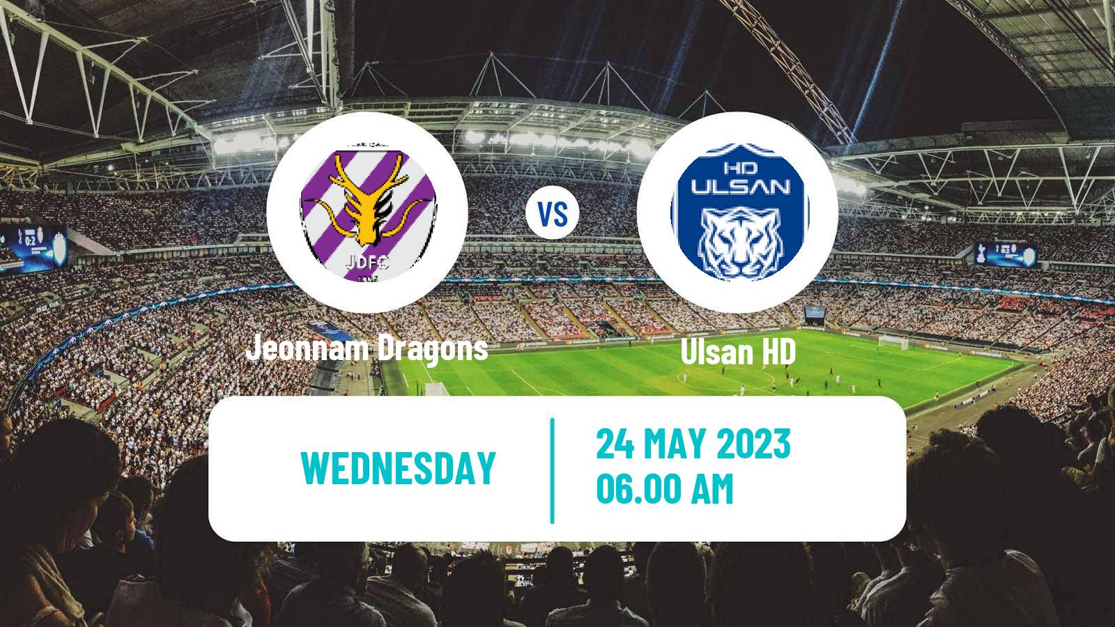 Soccer South Korean Cup Jeonnam Dragons - Ulsan HD