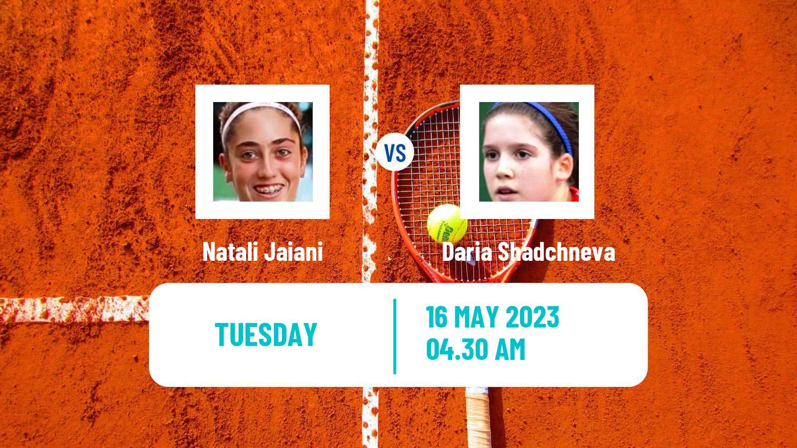 Tennis ITF W25 Kachreti 2 Women Natali Jaiani - Daria Shadchneva