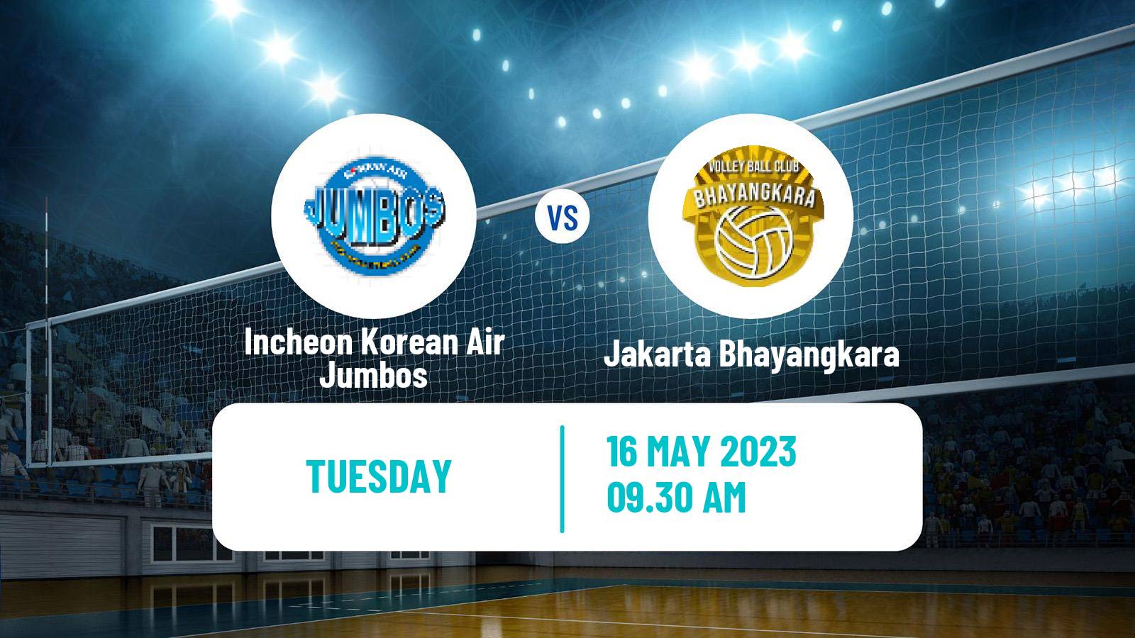 Volleyball Asian Club Championship Volleyball Incheon Korean Air Jumbos - Jakarta Bhayangkara
