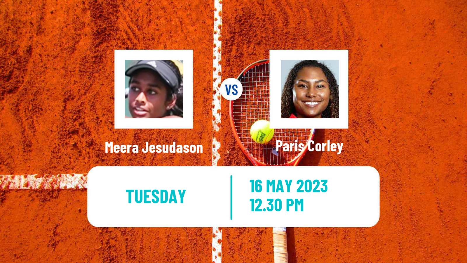 Tennis ITF W25 Bethany Beach De Women Meera Jesudason - Paris Corley