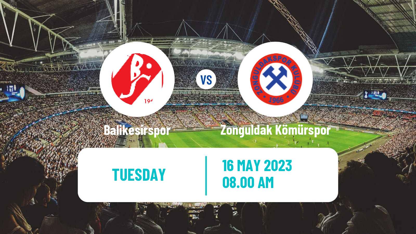 Soccer Turkish Second League Red Group Balikesirspor - Zonguldak Kömürspor