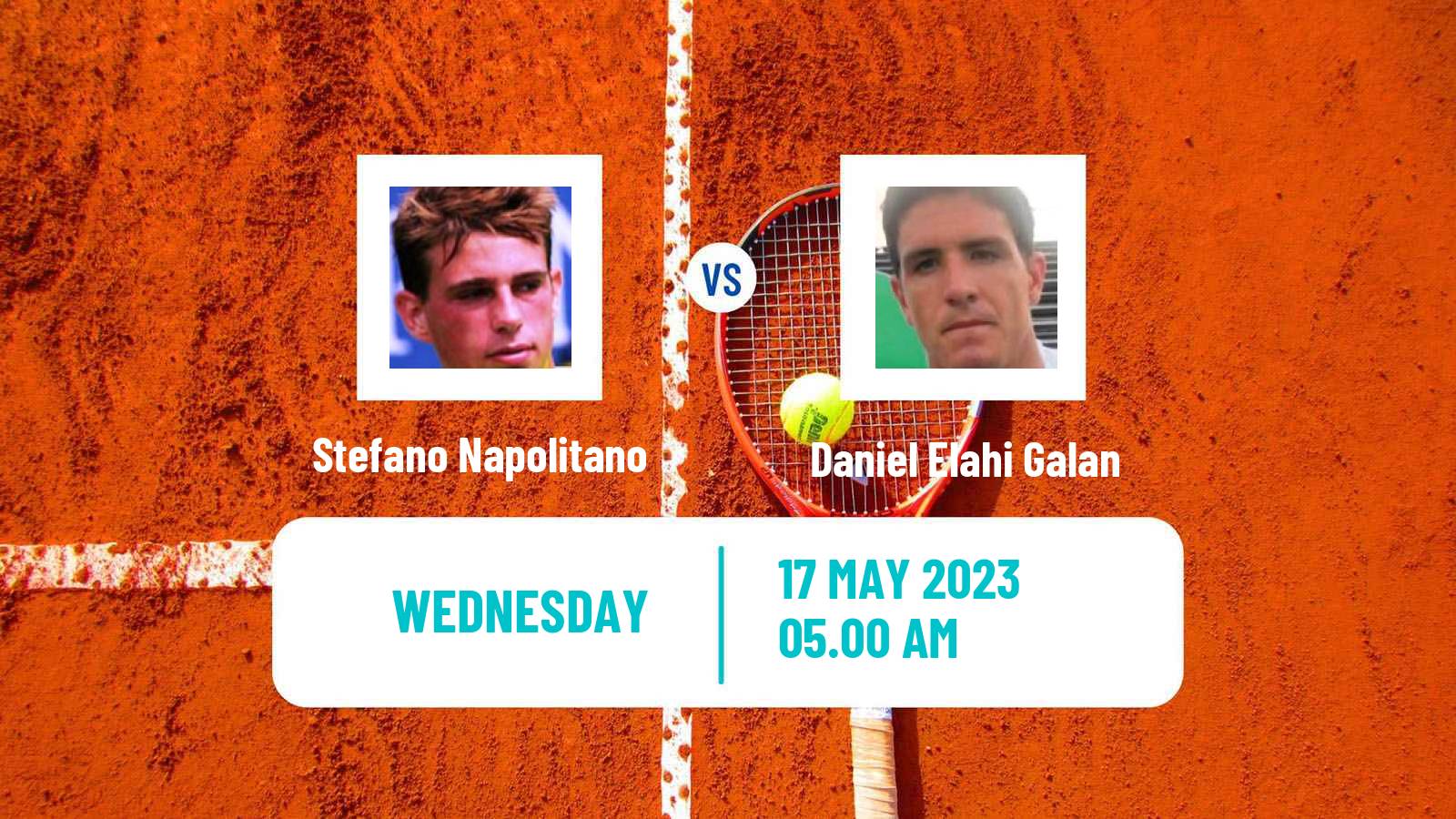 Tennis Turin 2 Challenger Men Stefano Napolitano - Daniel Elahi Galan